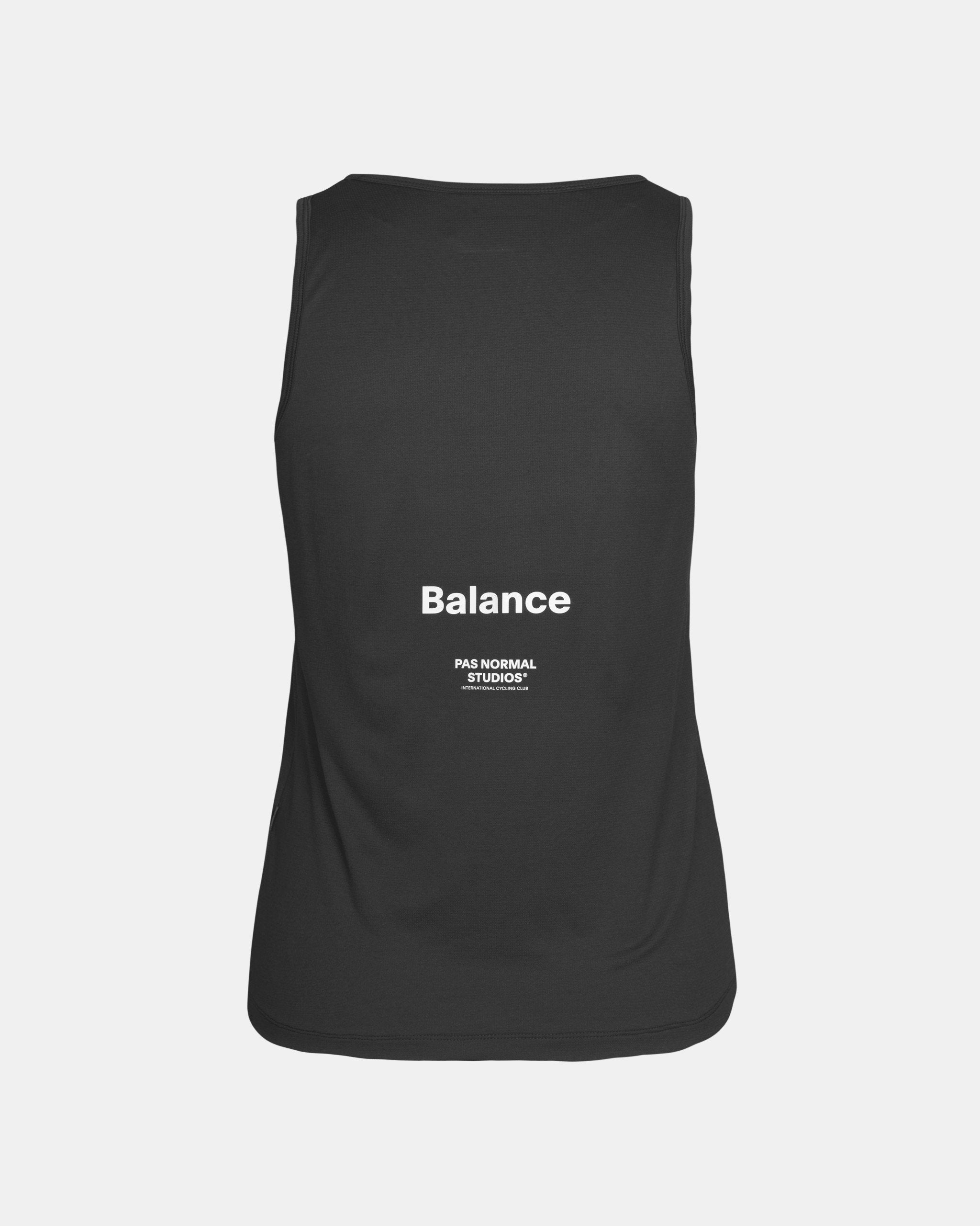 Women's Balance Sleeveless Top - Black