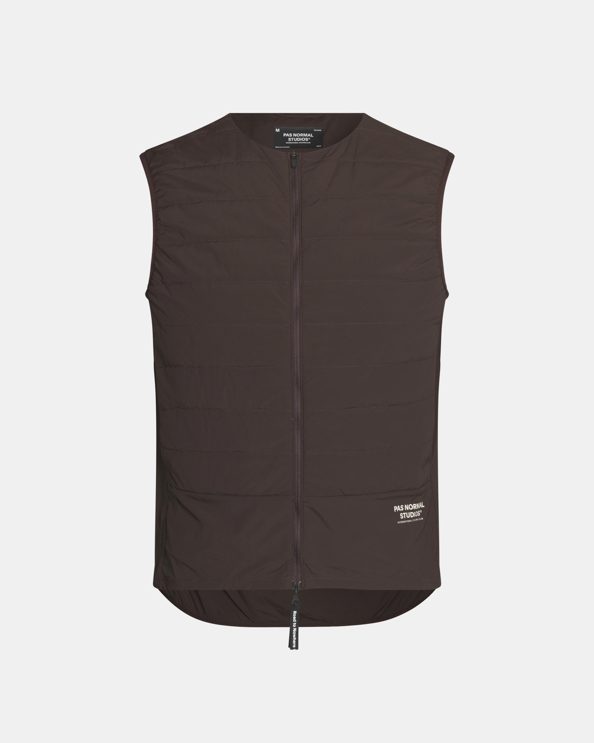 Men's Balance Insulated Vest - Dark Red