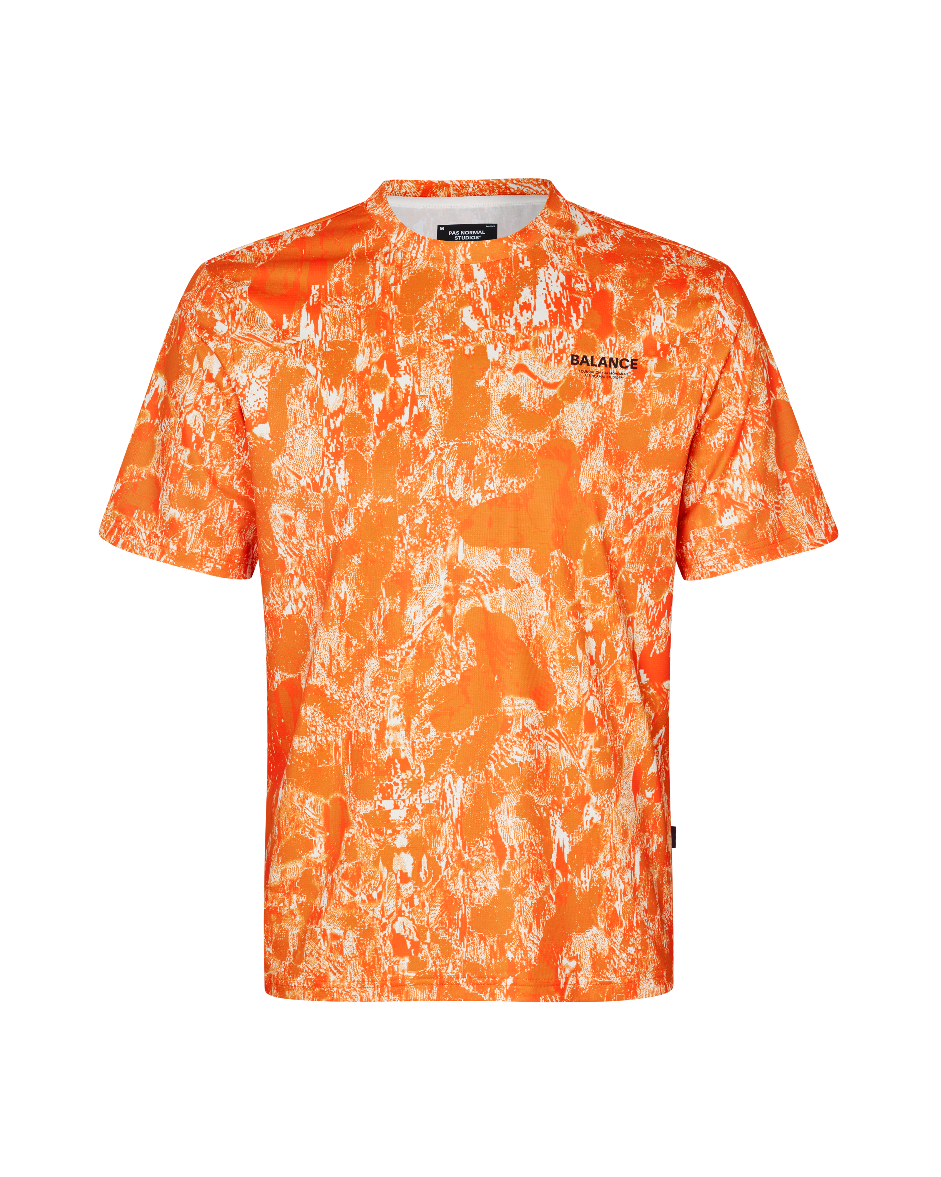 Men's Balance T-shirt - Orange AOP