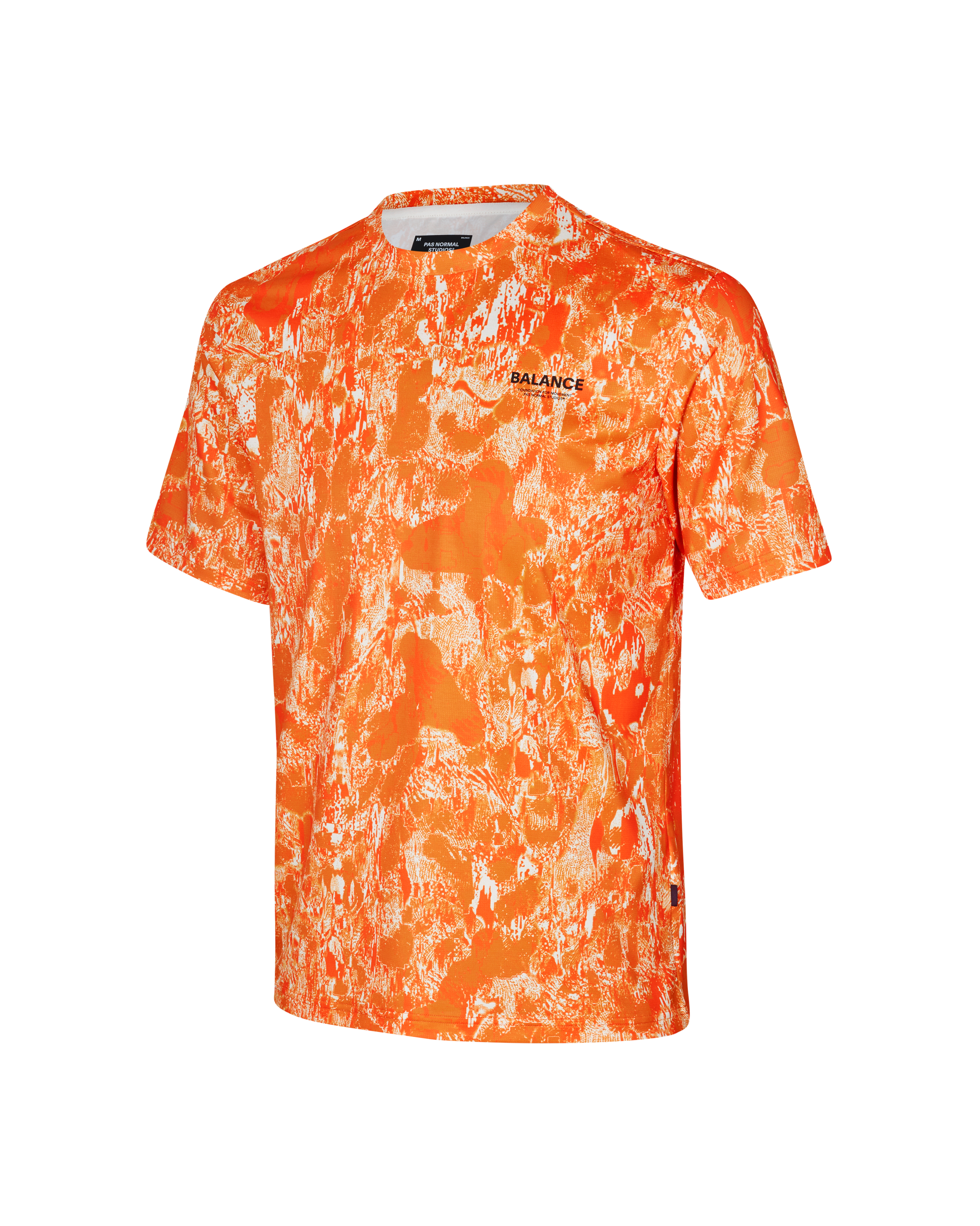 Men's Balance T-shirt - Orange AOP