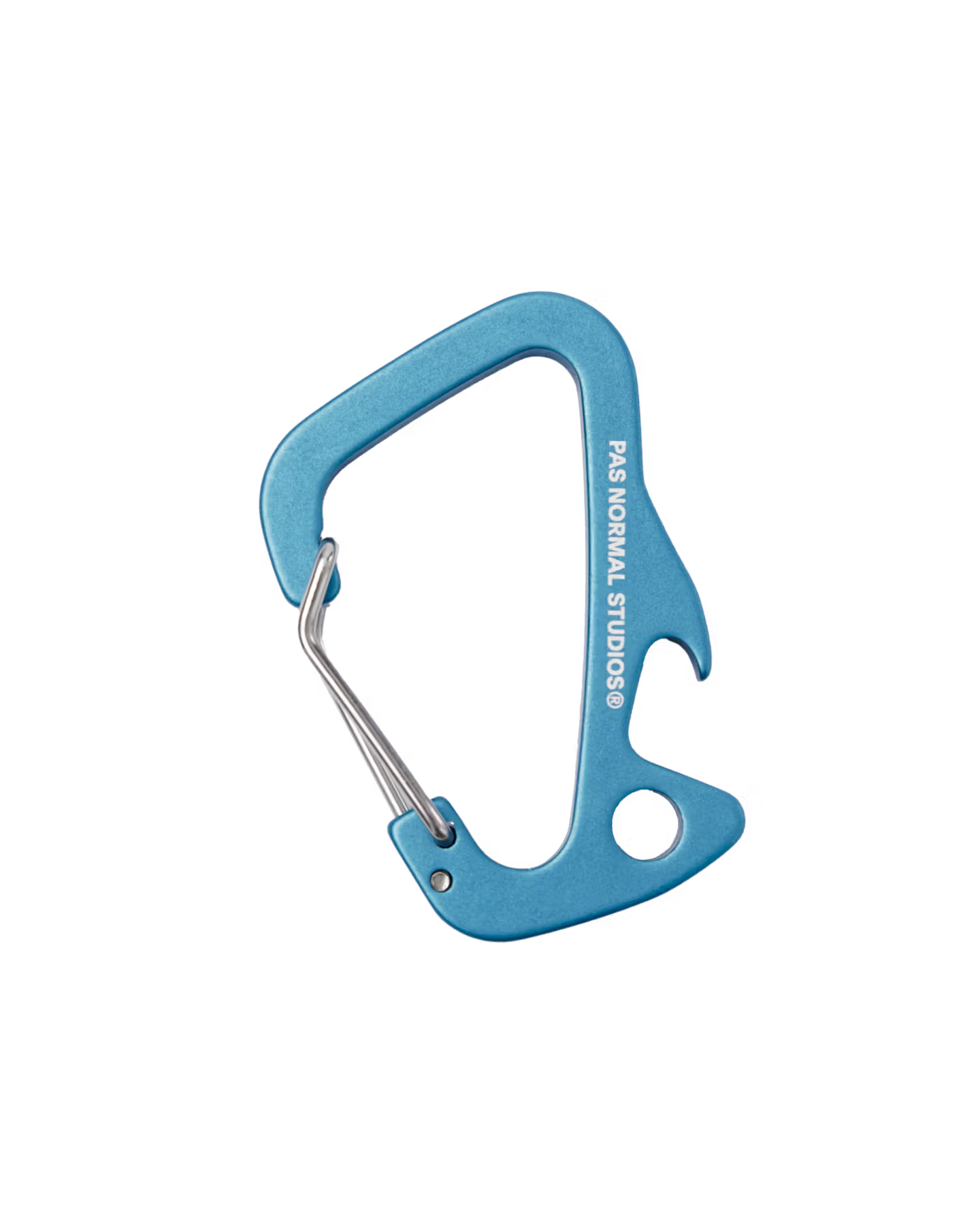 Off-Race Branded Carabiner - Ocean Blue