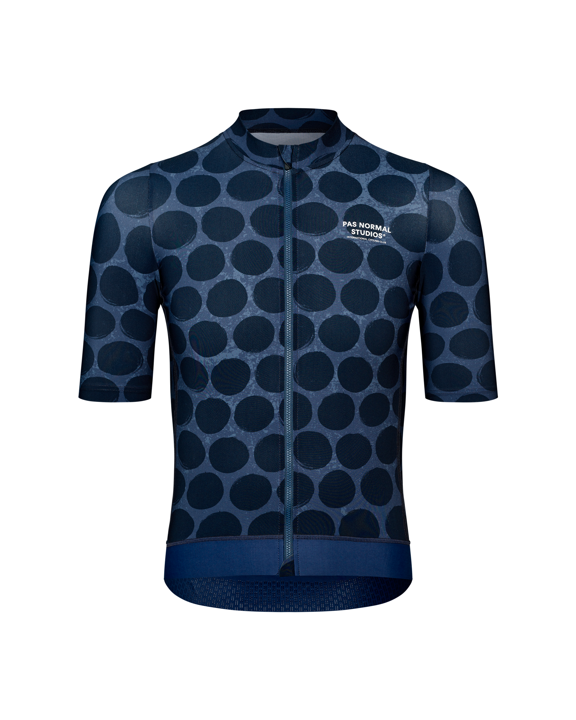 Men's Essential Jersey - Dot Dark Navy