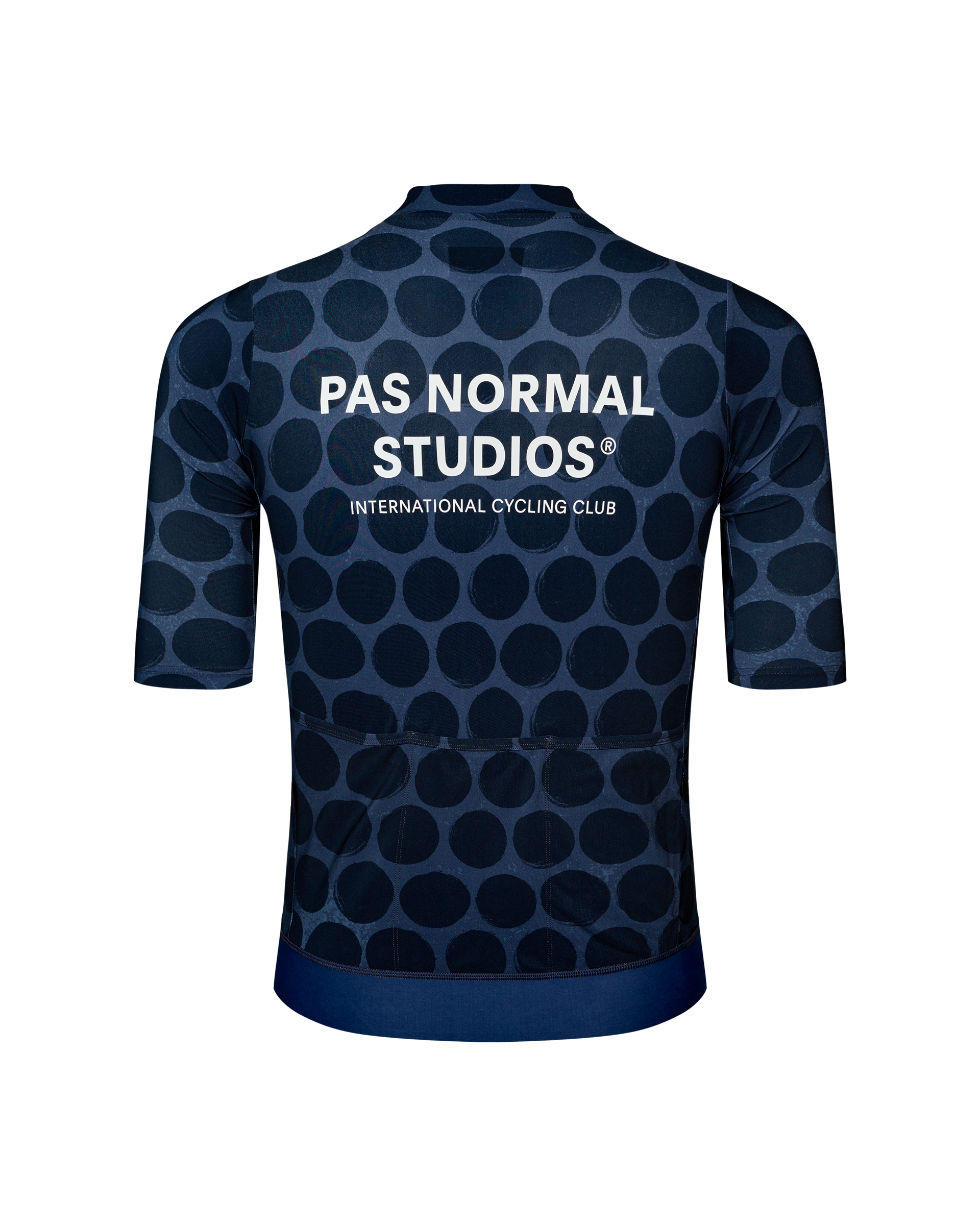 Men's Essential Jersey - Dot Dark Navy