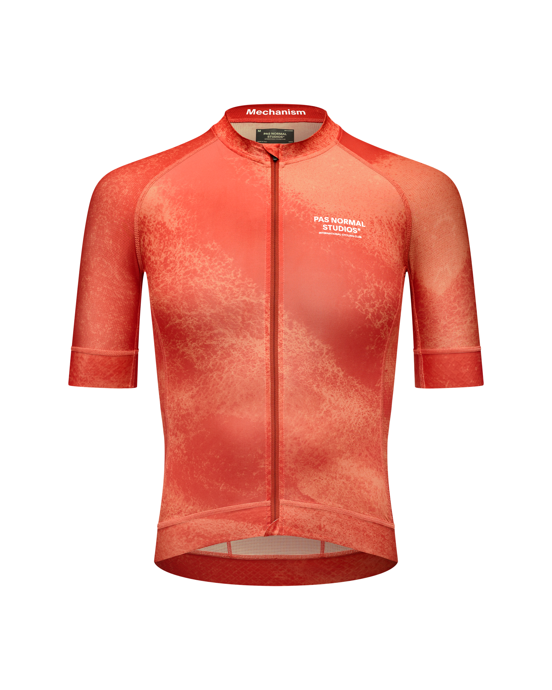 Men's Mechanism Jersey - AOP Hibiscus Orange