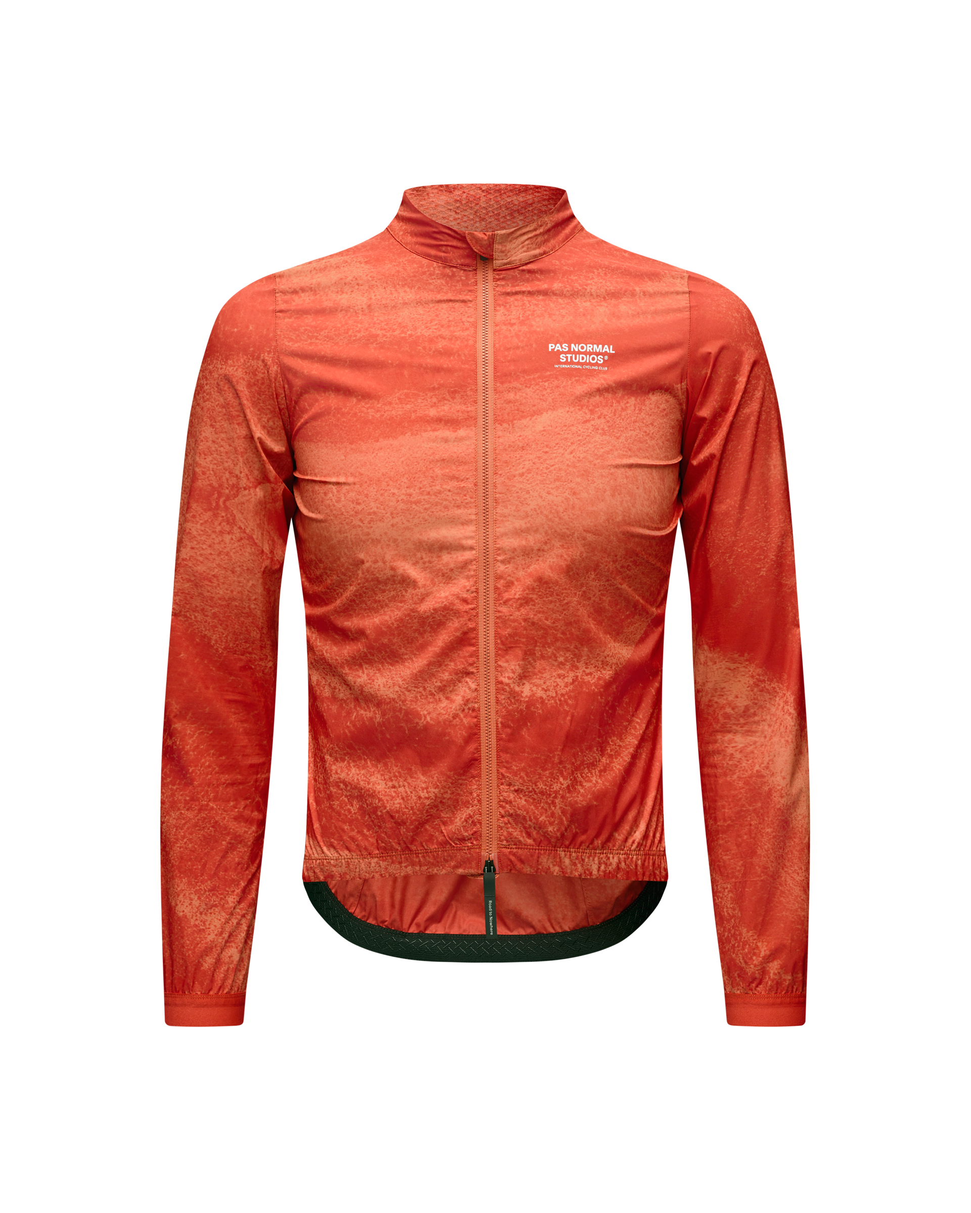Men's Mechanism Stow Away Jacket - AOP Hibiscus Orange