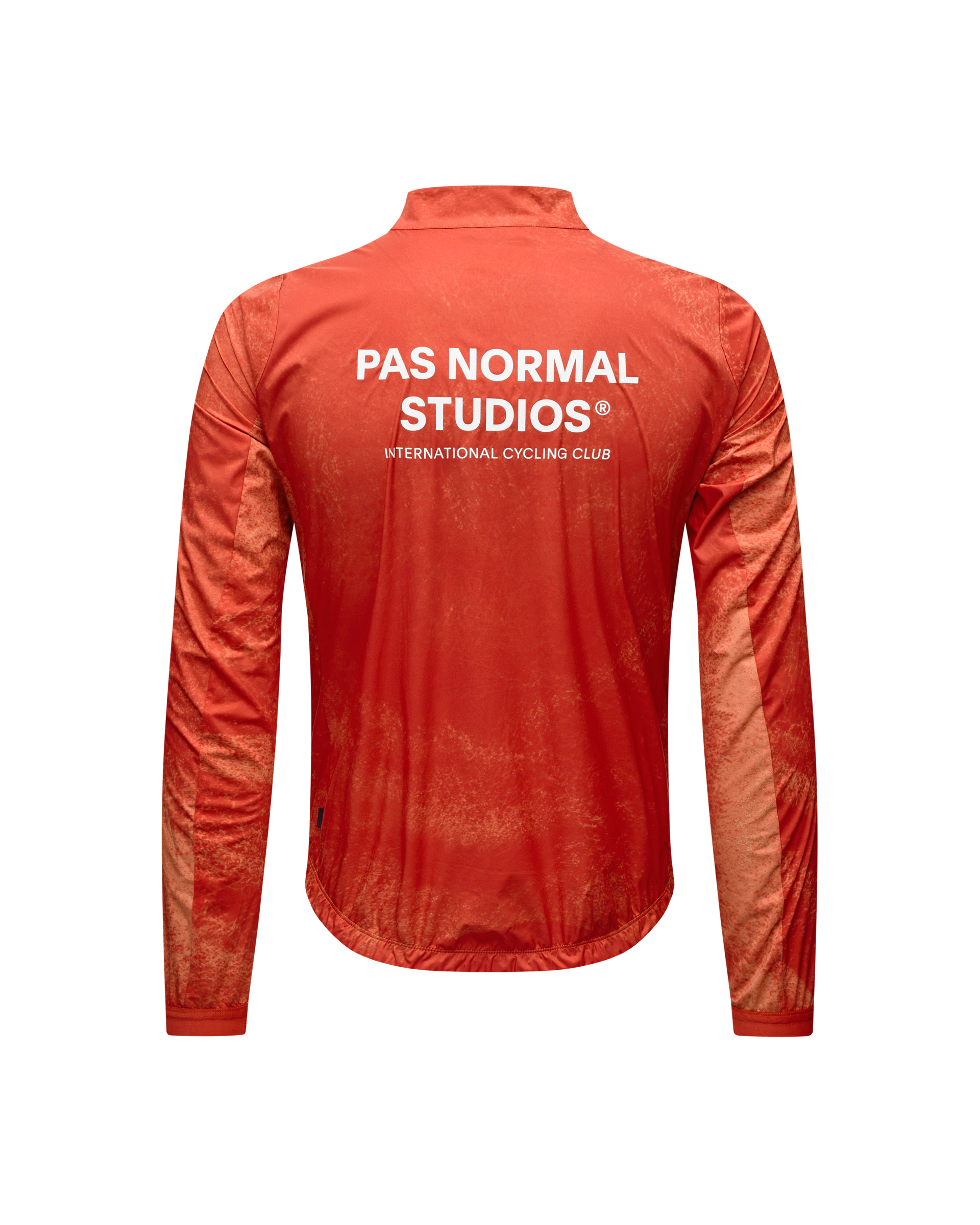 Men's Mechanism Stow Away Jacket - AOP Hibiscus Orange