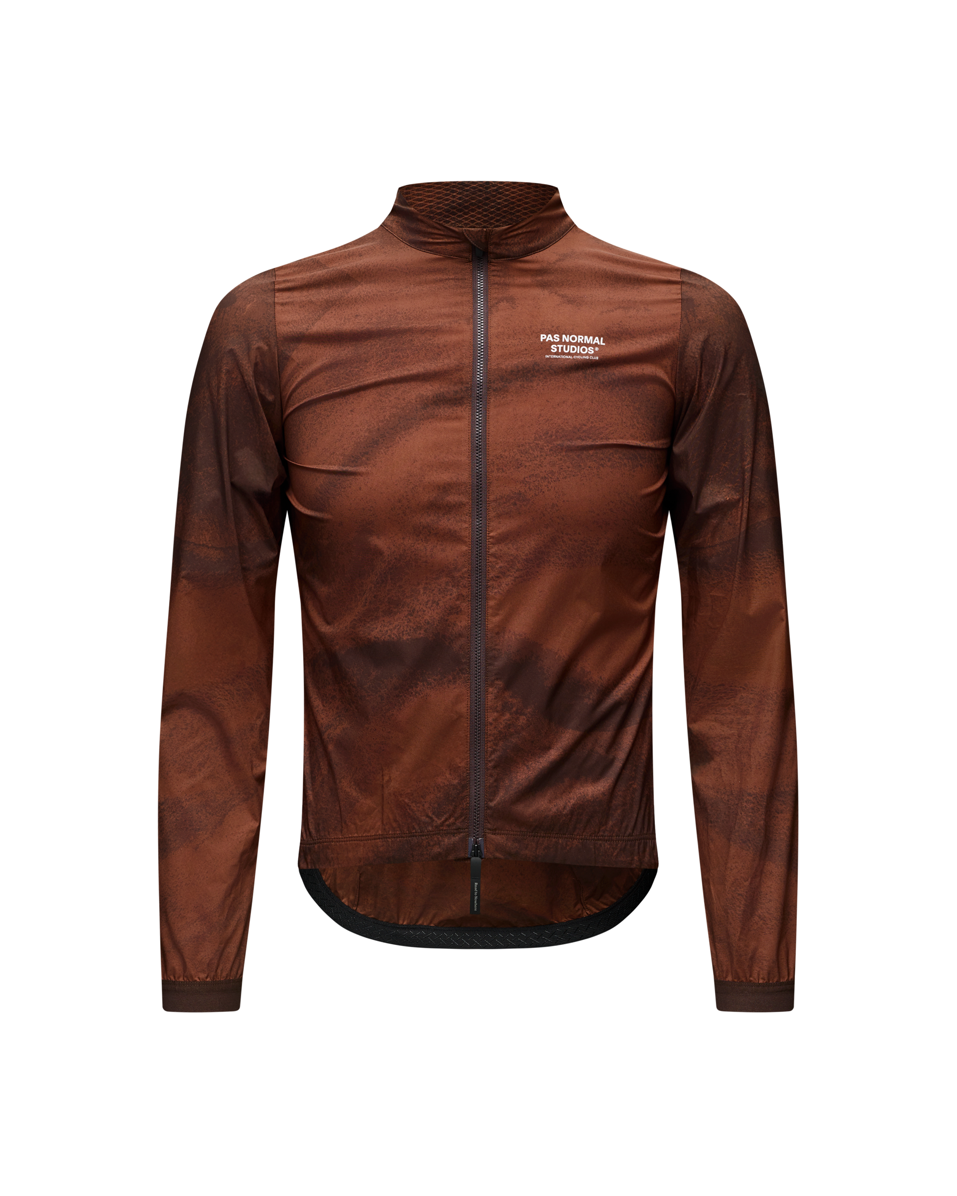 Men's Mechanism Stow Away Jacket - AOP Light brown