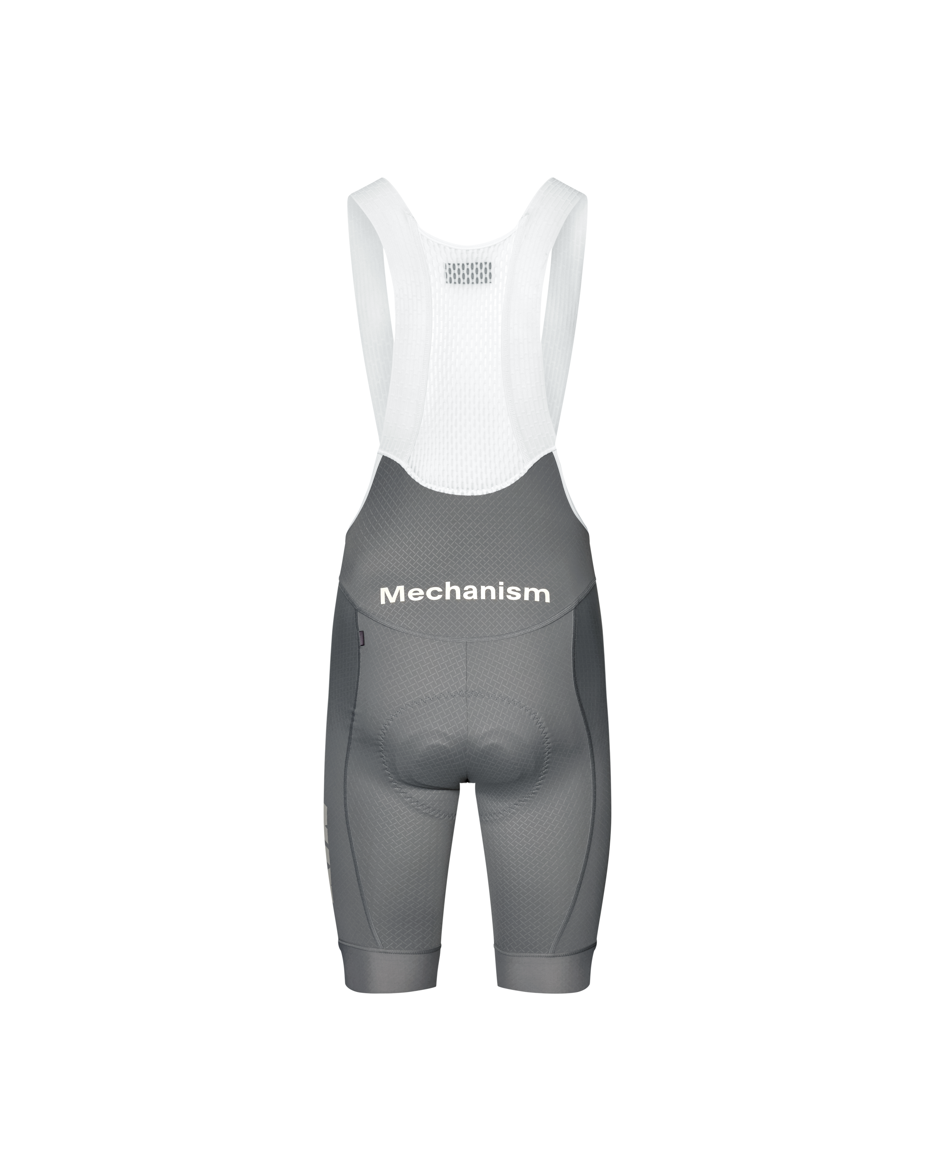 Men's Mechanism Logo Bibs - Medium Grey