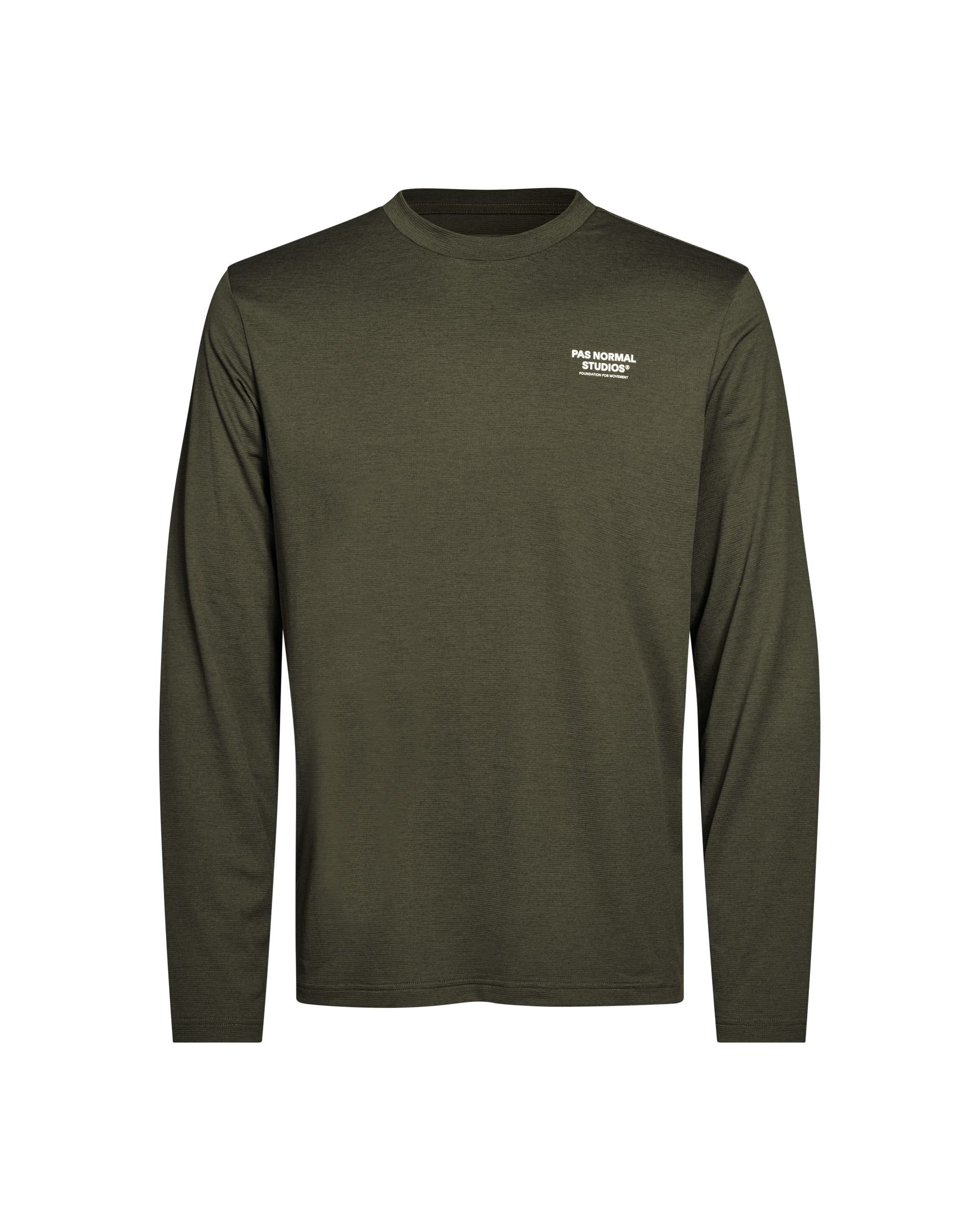 Men's Balance Long Sleeve T-Shirt ND - Dark Olive