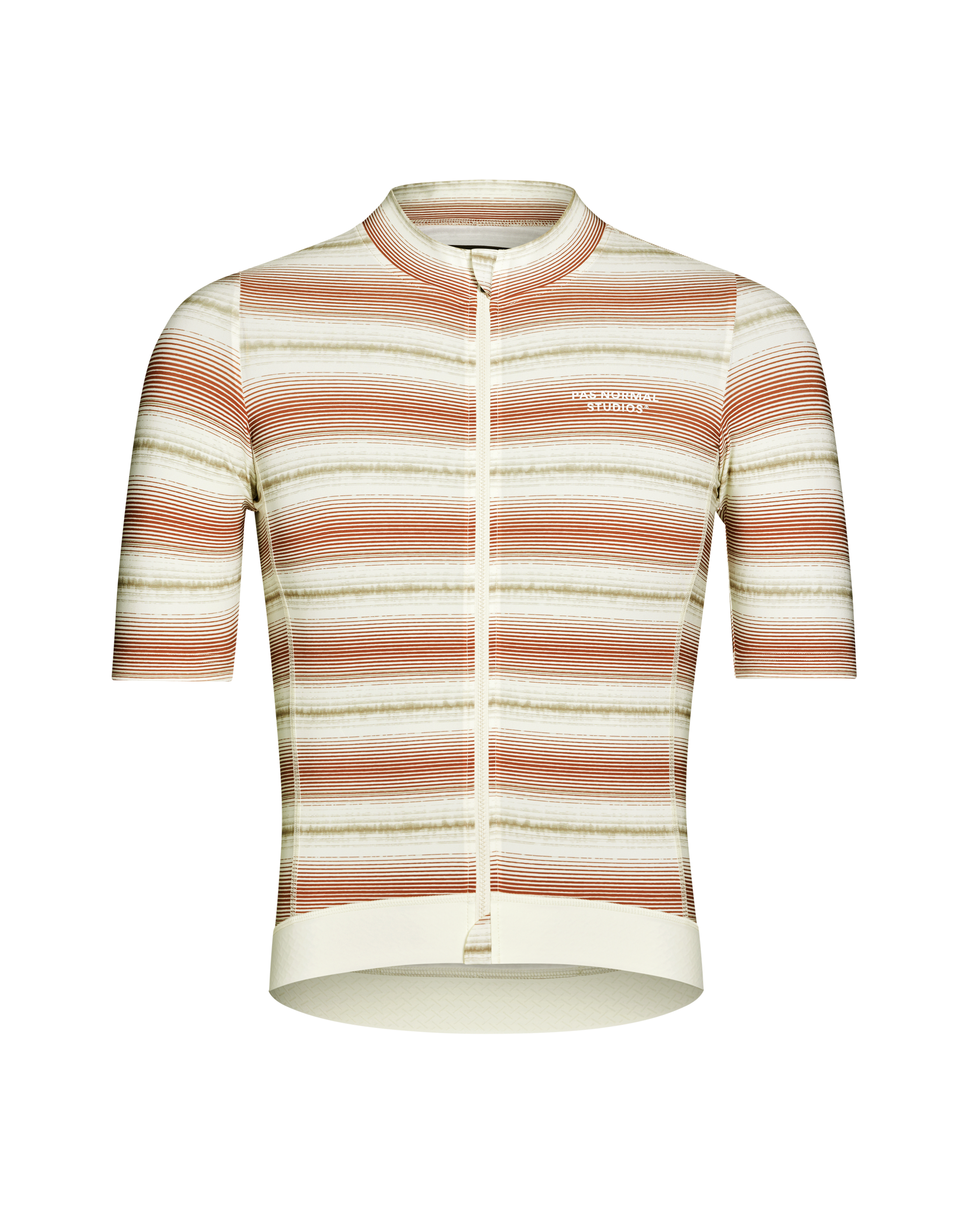 Men's Essential Jersey - Off White Stripe
