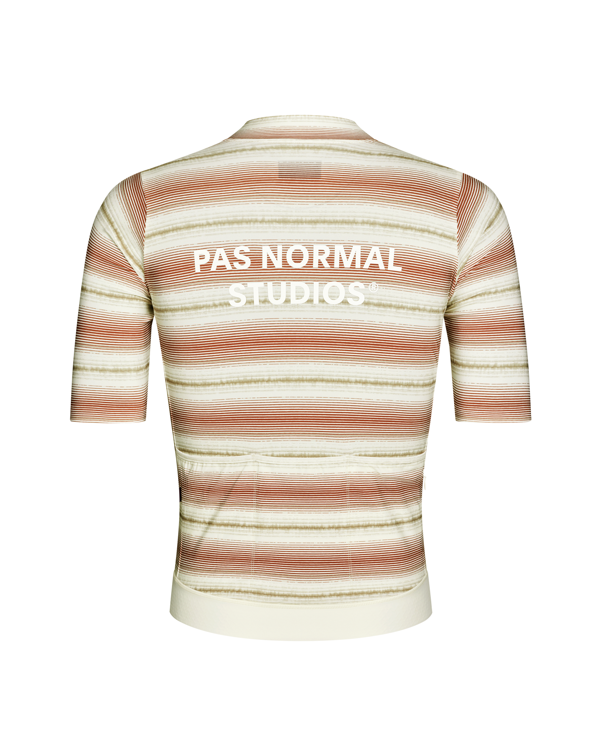 Men's Essential Jersey - Off White Stripe