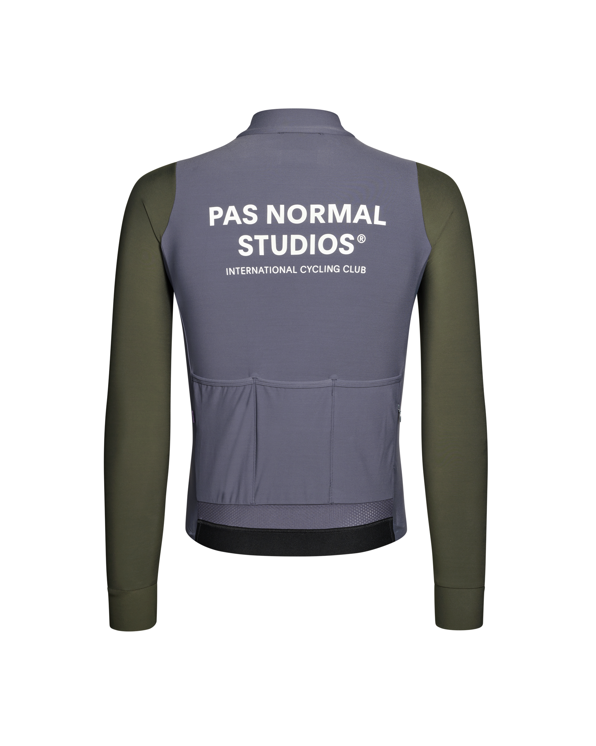 Men's Mechanism Long Sleeve Jersey - Steel / Dark Olive