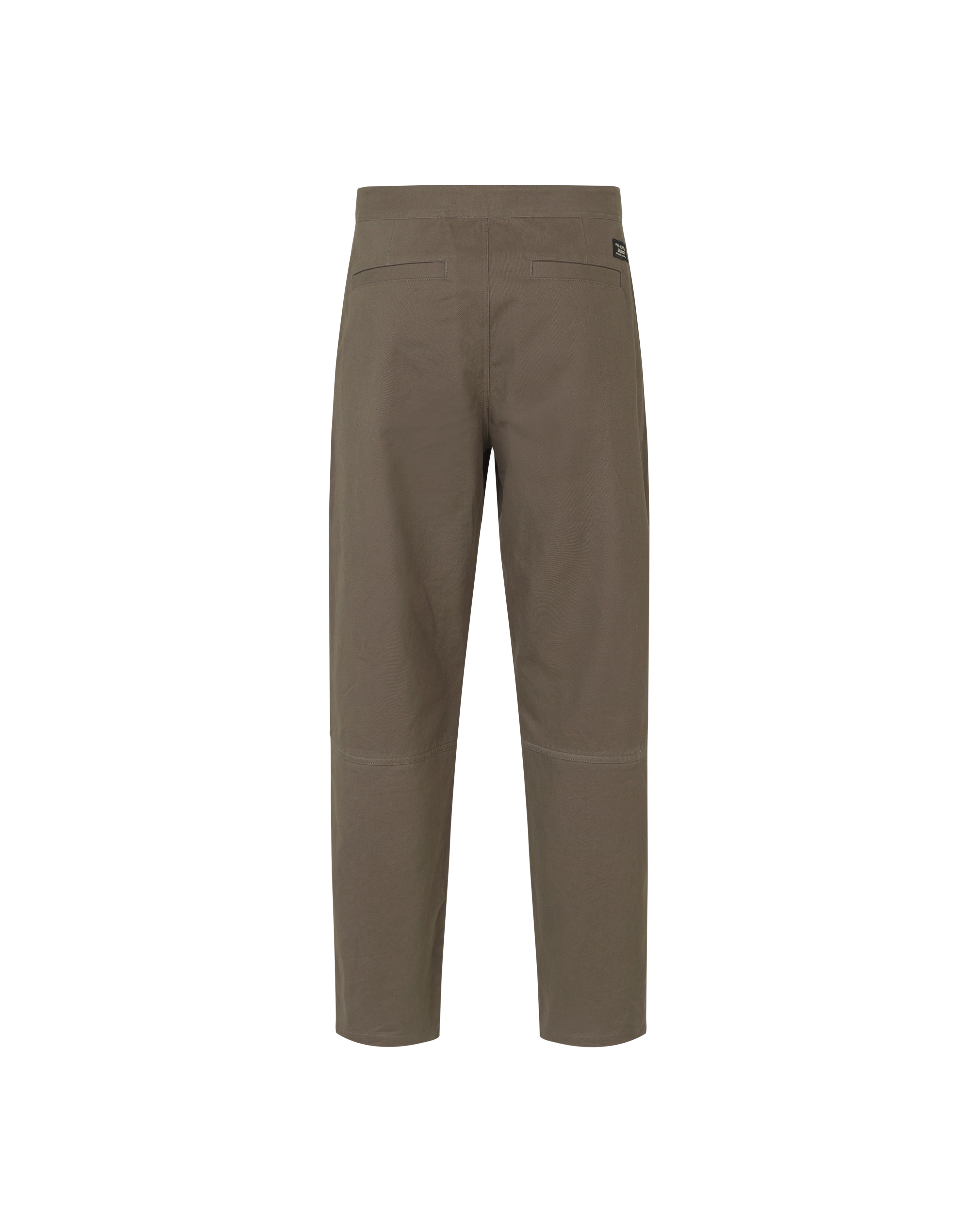 Off-Race Cotton Twill Pants - Ash Brown