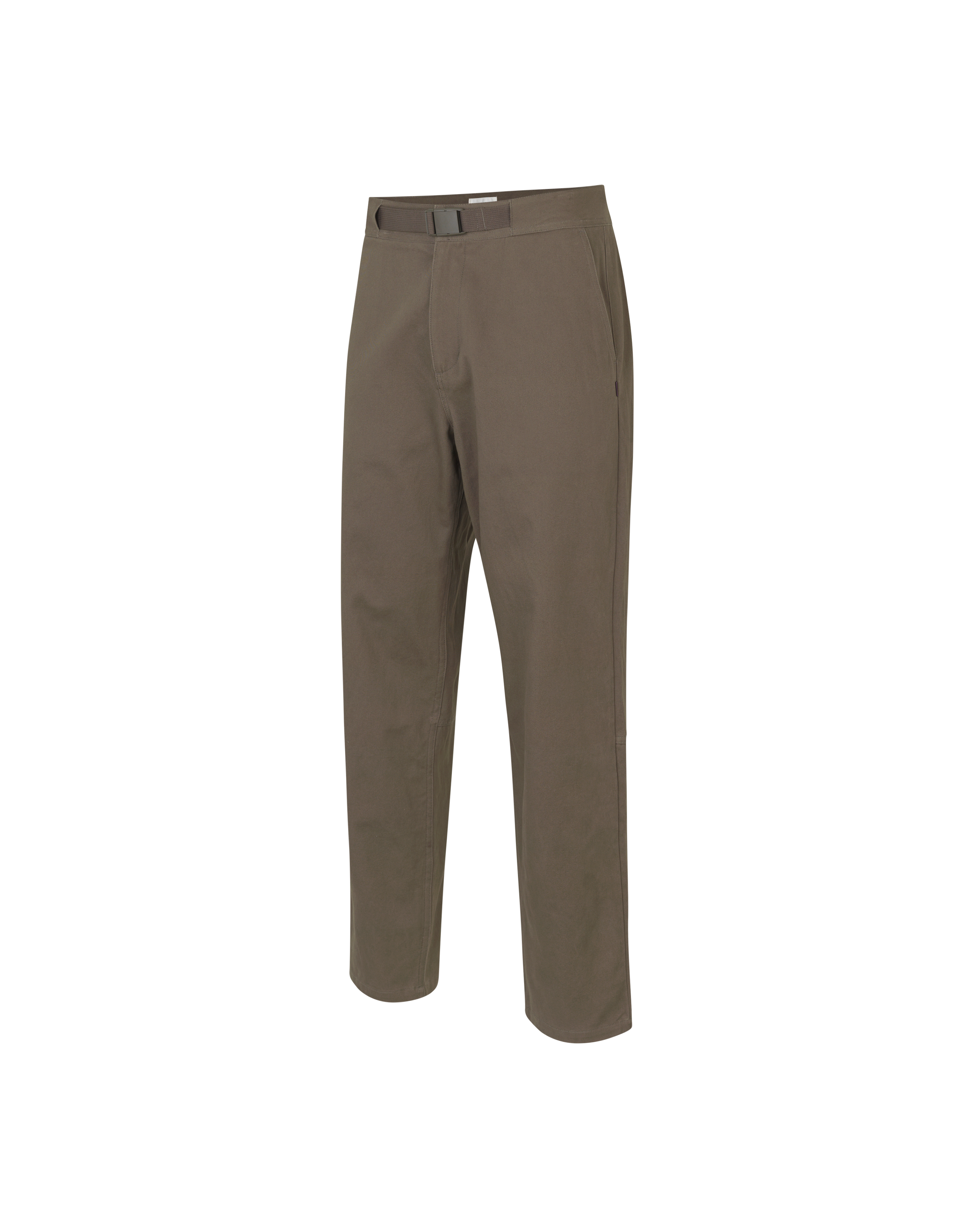 Off-Race Cotton Twill Pants - Ash Brown