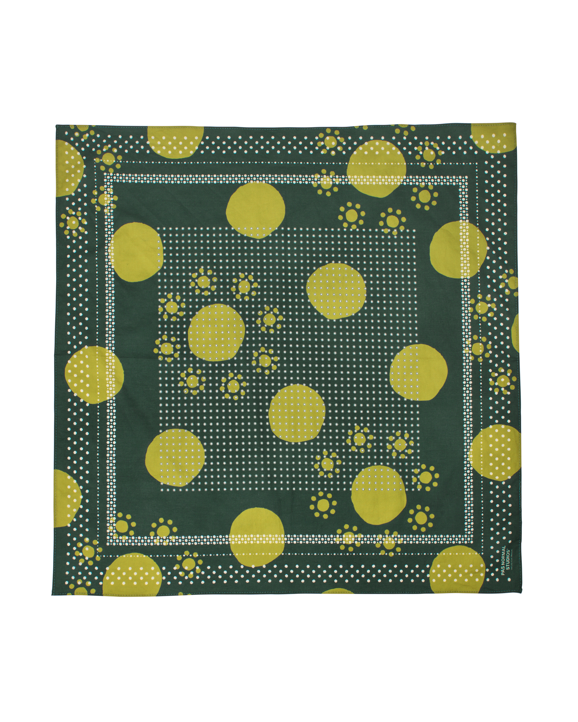 Off-Race Bandana - Moss Green