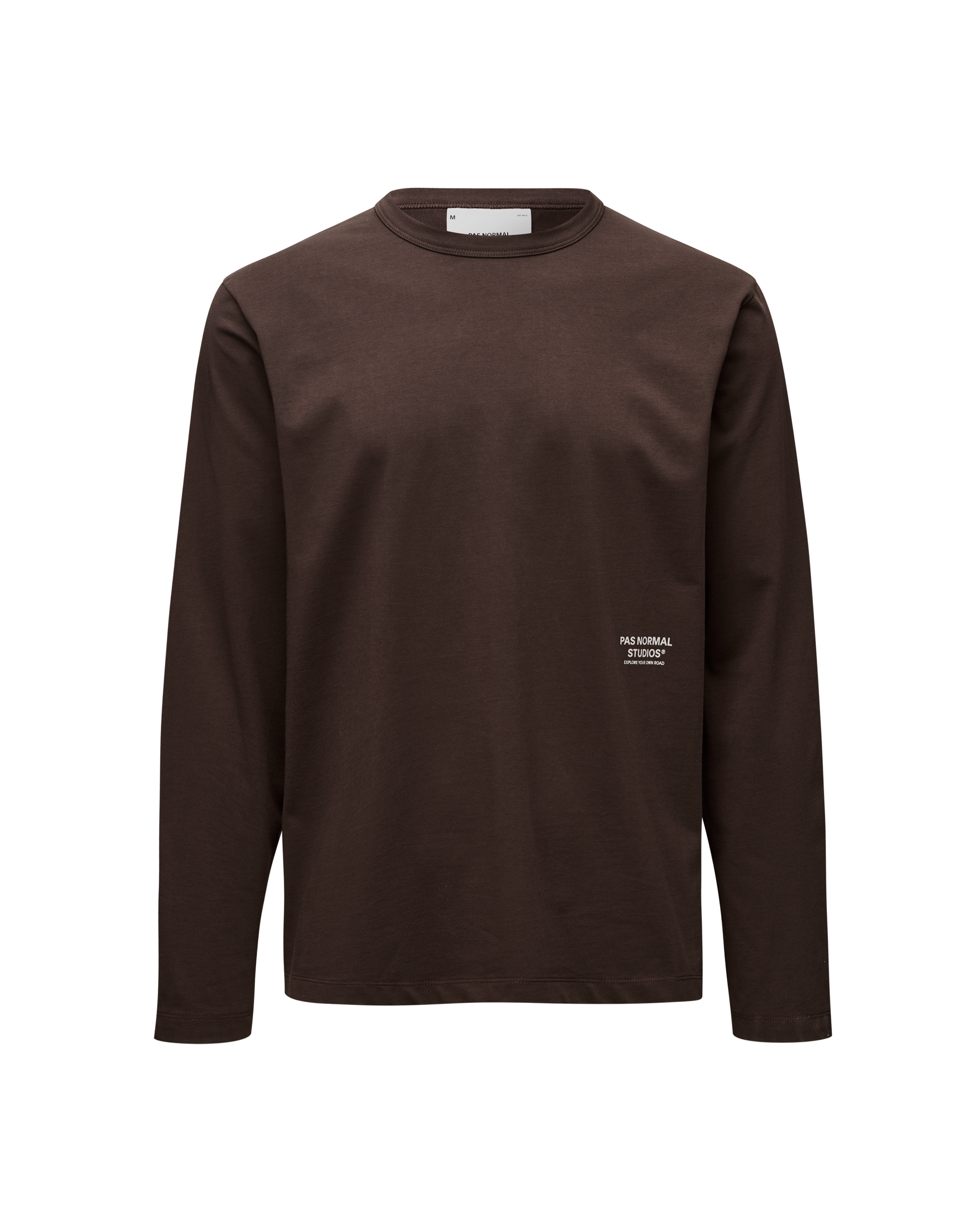 Off-Race Cotton Tech Long Sleeve T-Shirt - Dark Purple