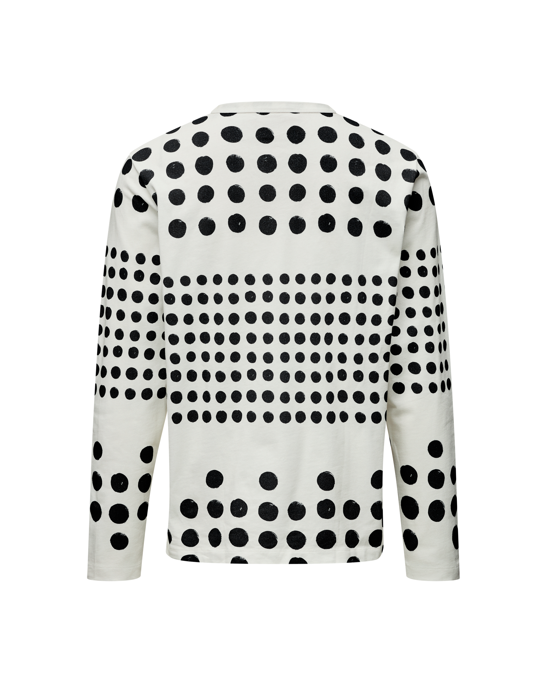 Off-Race Cotton Tech Long Sleeve T-Shirt - Off White