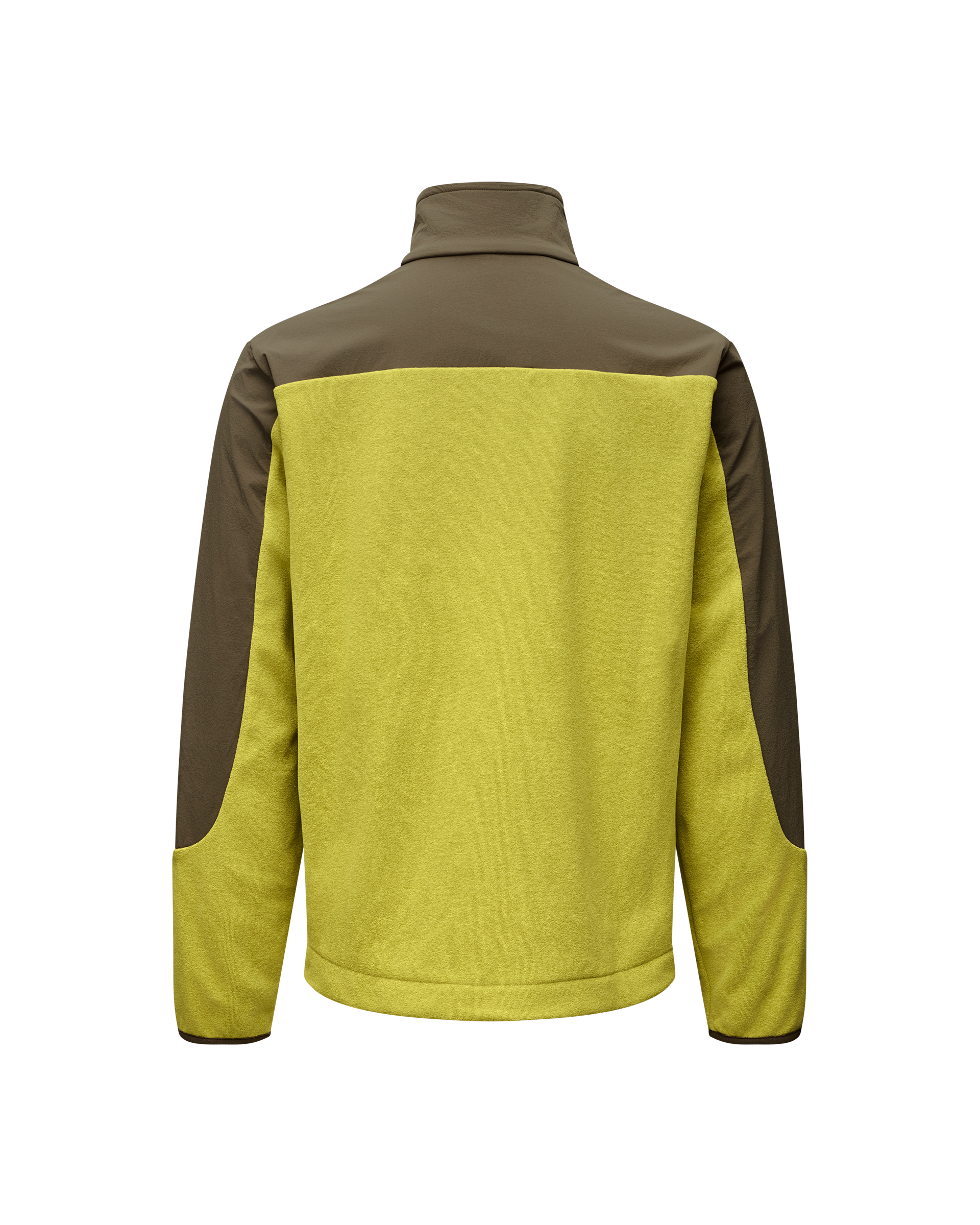 Off-Race Light Fleece Half-Zip - Moss Green