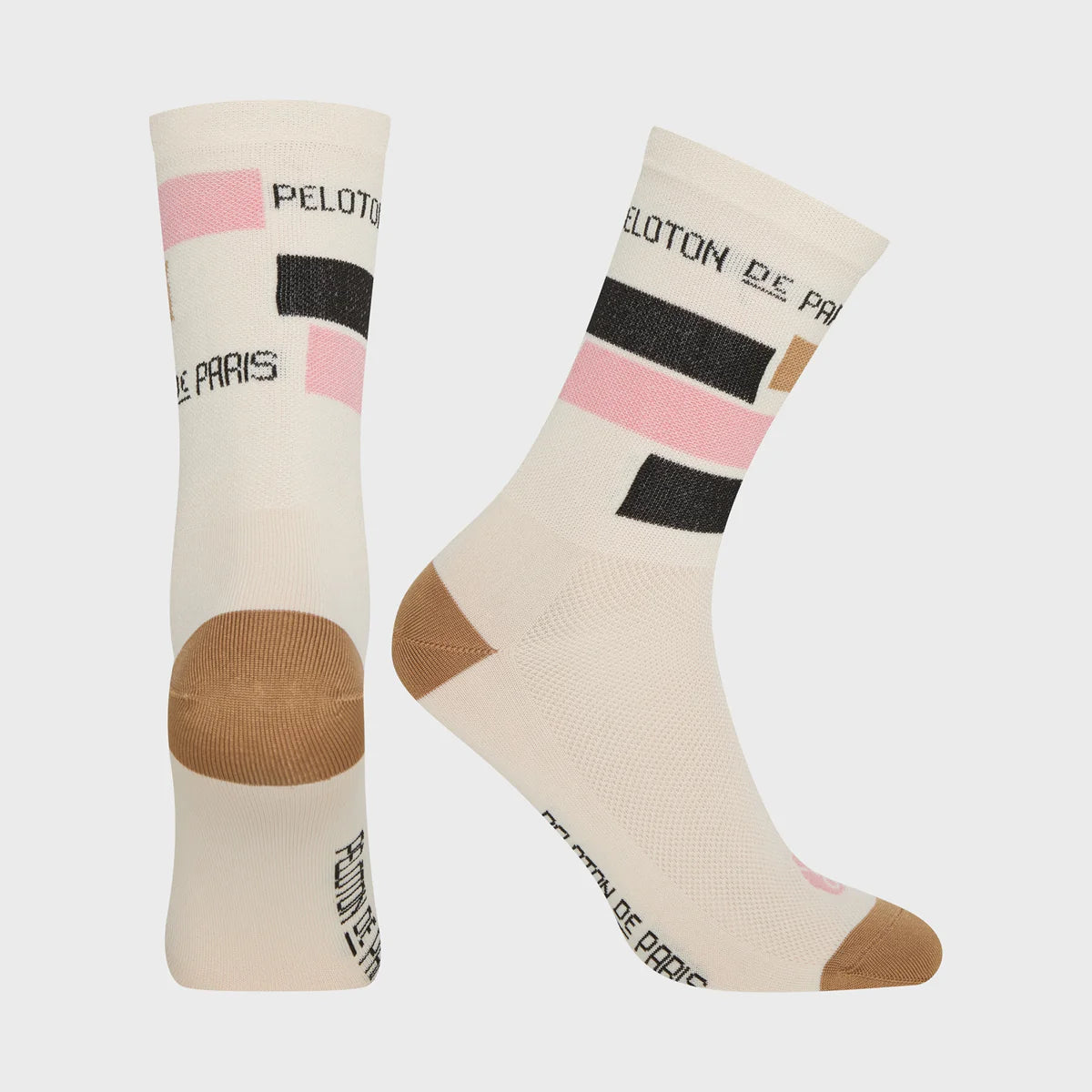Pave Cycling Socks - Cream