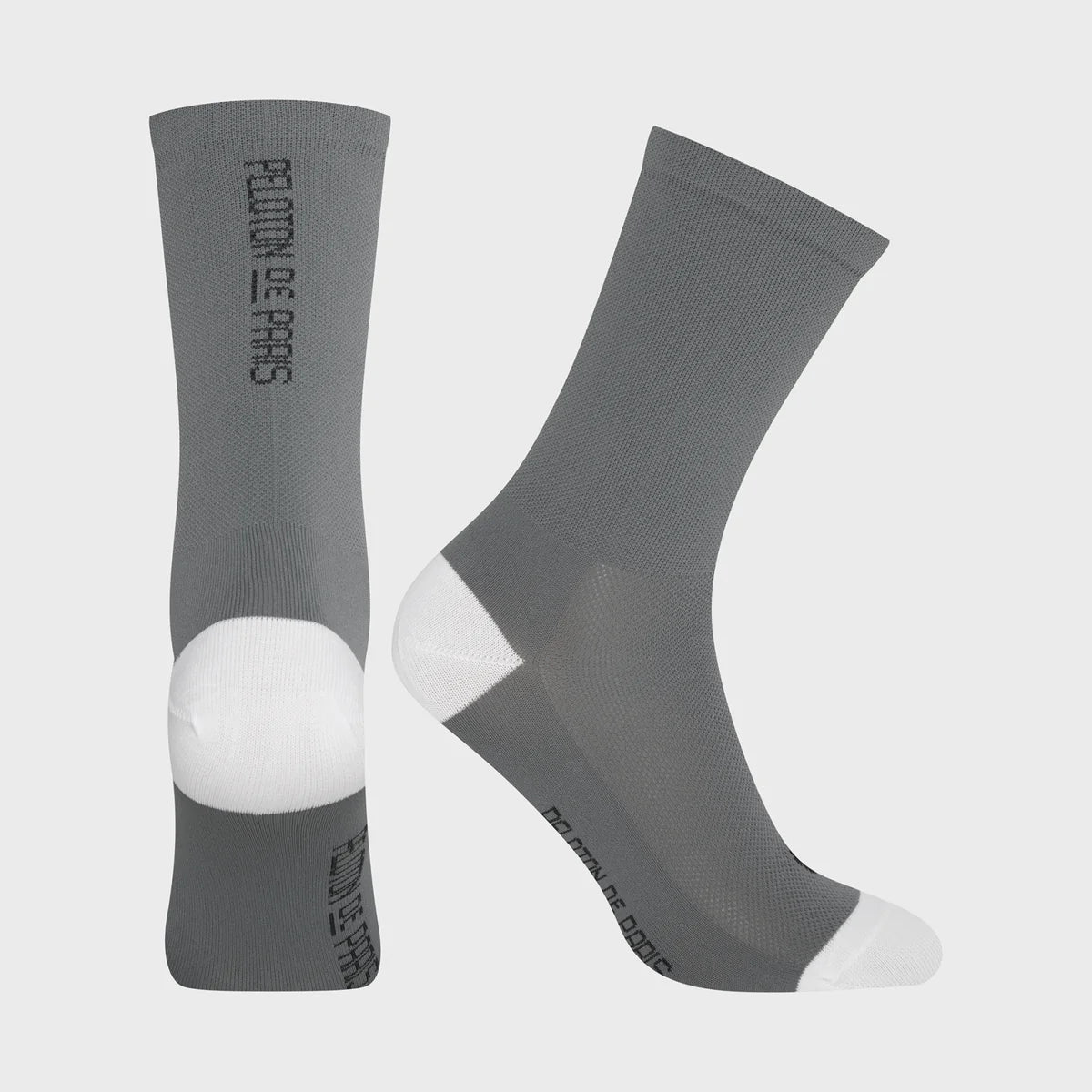 Peloton Cycling Socks - Light Grey