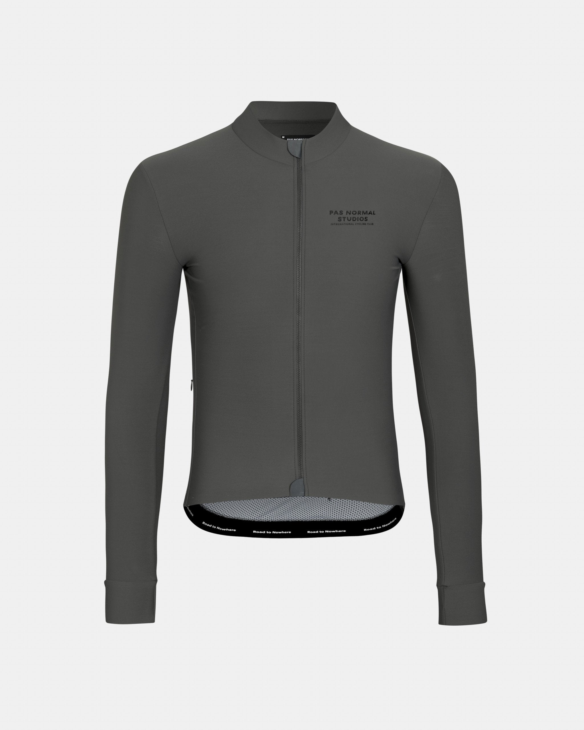 Men's Mechanism Long Sleeve Jersey - Dark Grey