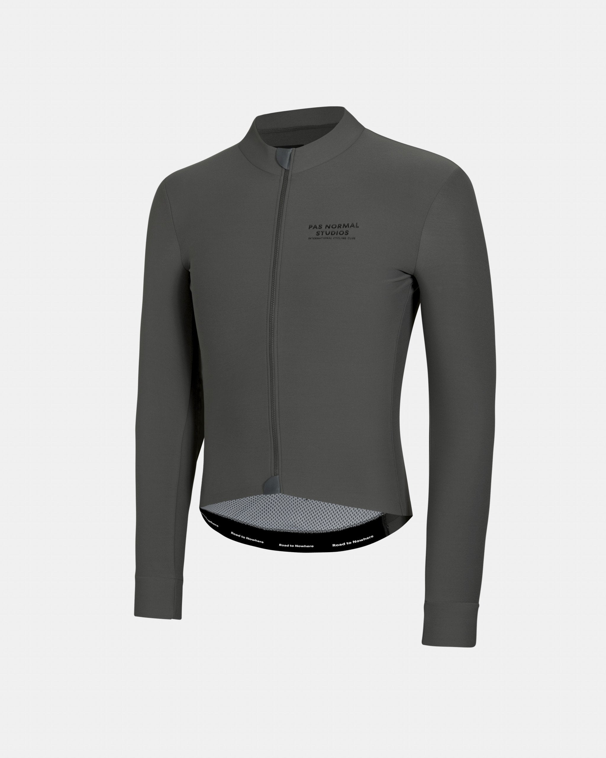 Men's Mechanism Long Sleeve Jersey - Dark Grey
