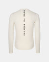 Men's Thermal Long Sleeve Base Layer - Off White