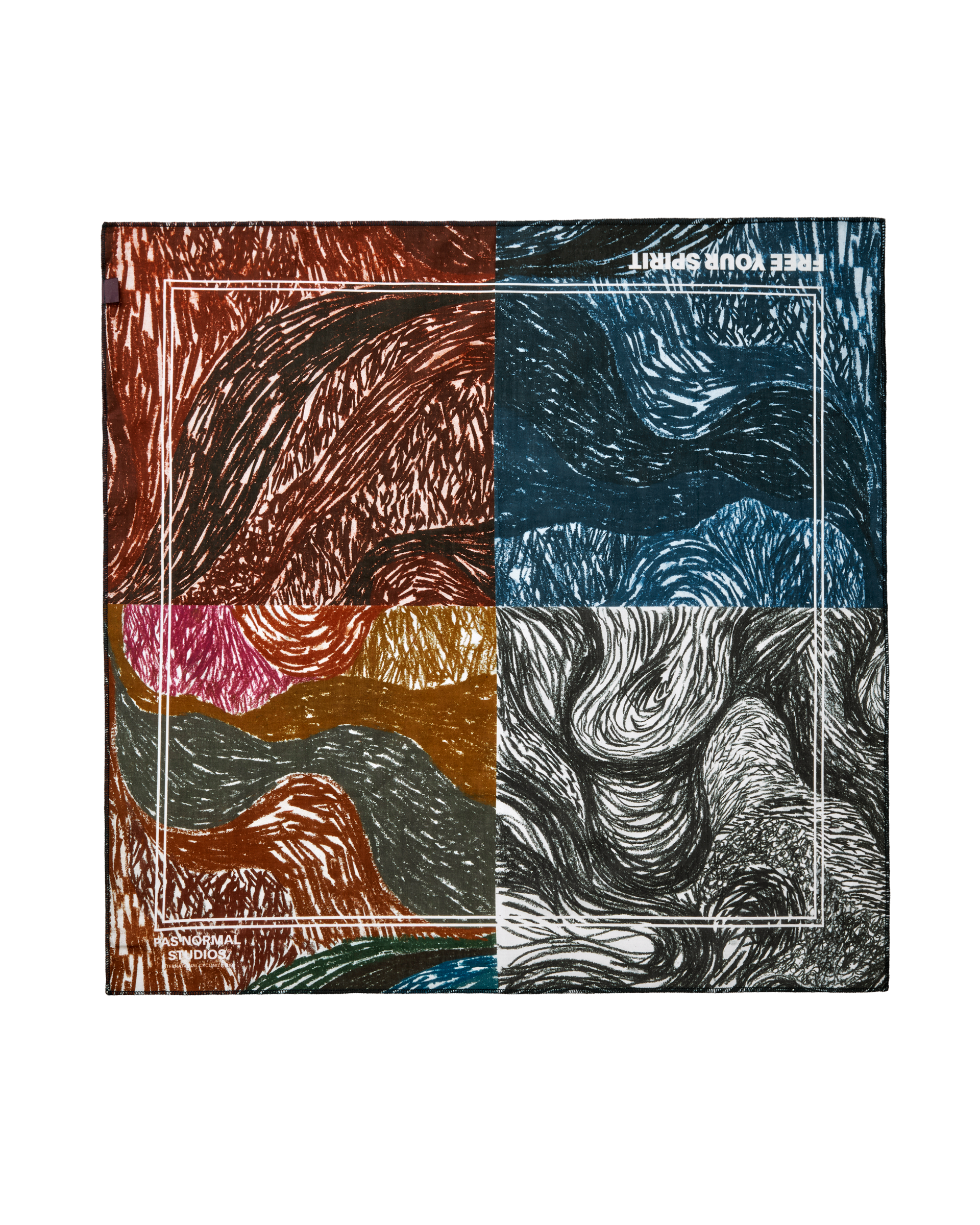 T.K.O. Off-Race Bandana - AOP