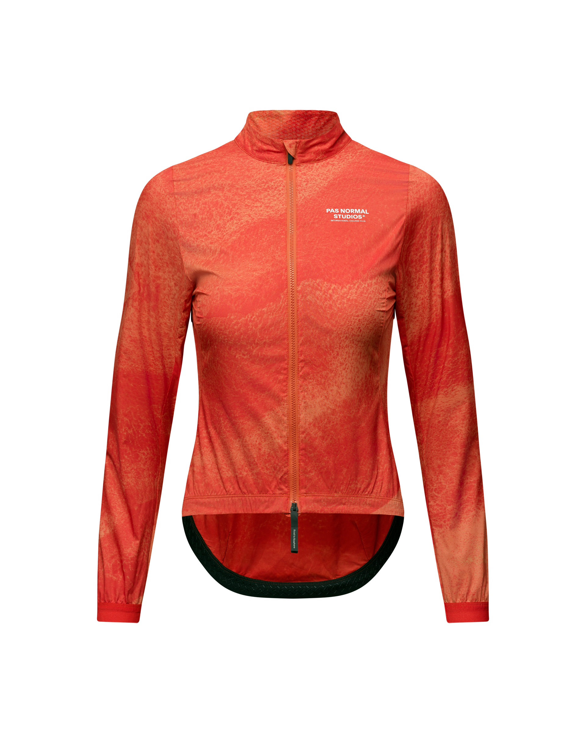 Women's Mechanism Stow Away Jacket - AOP Hibiscus Orange