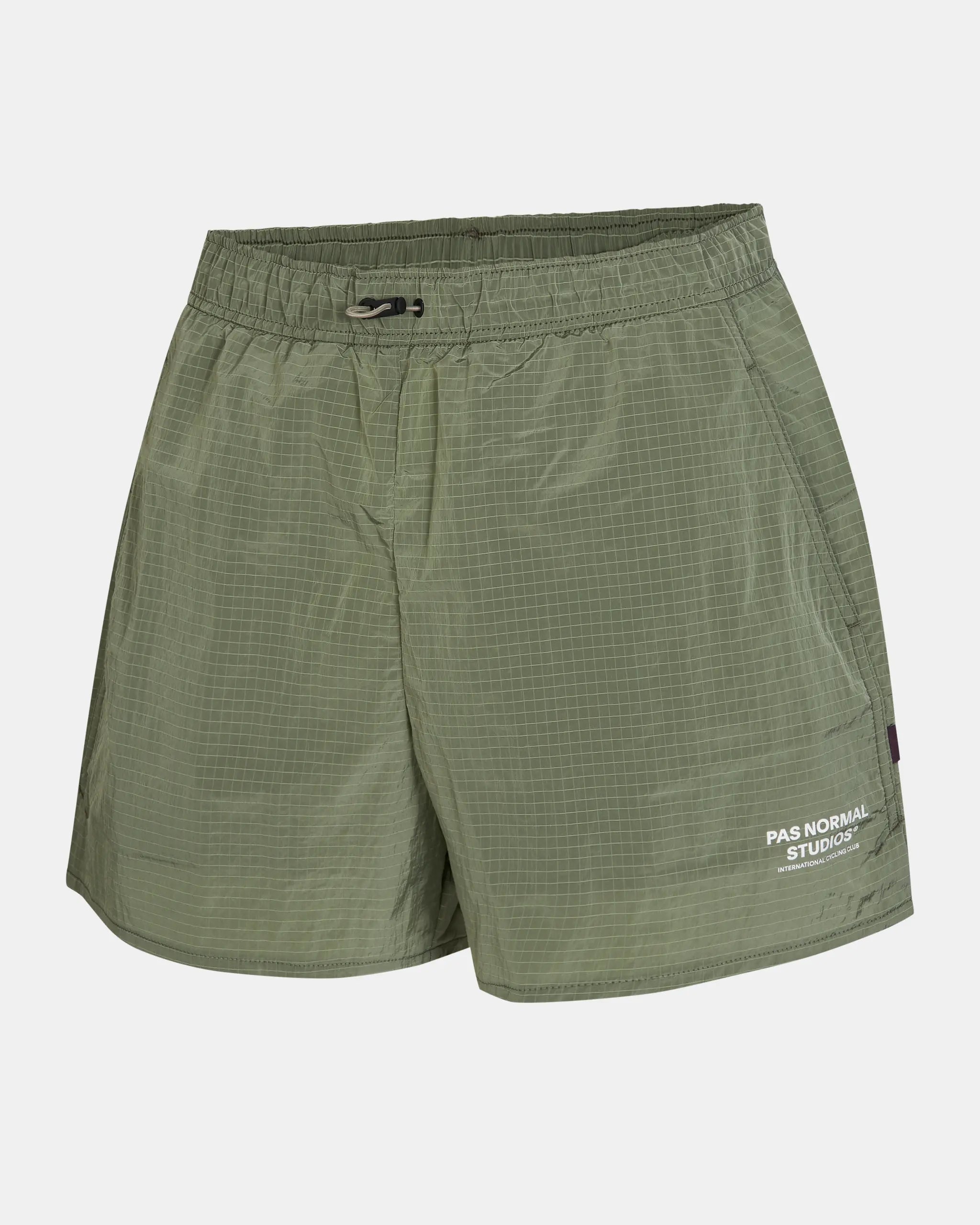 Women's Off-Race Ripstop Shorts - Army Green