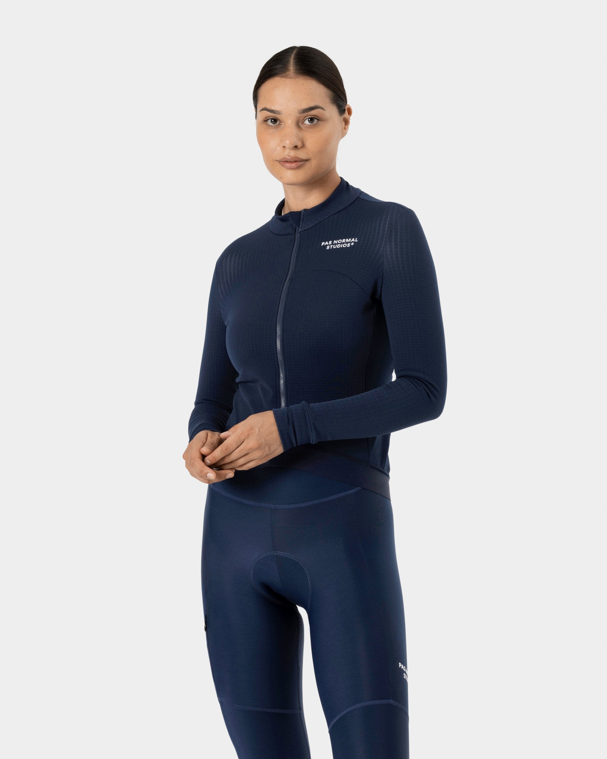 Women's Essential Long Sleeve Jersey - Navy
