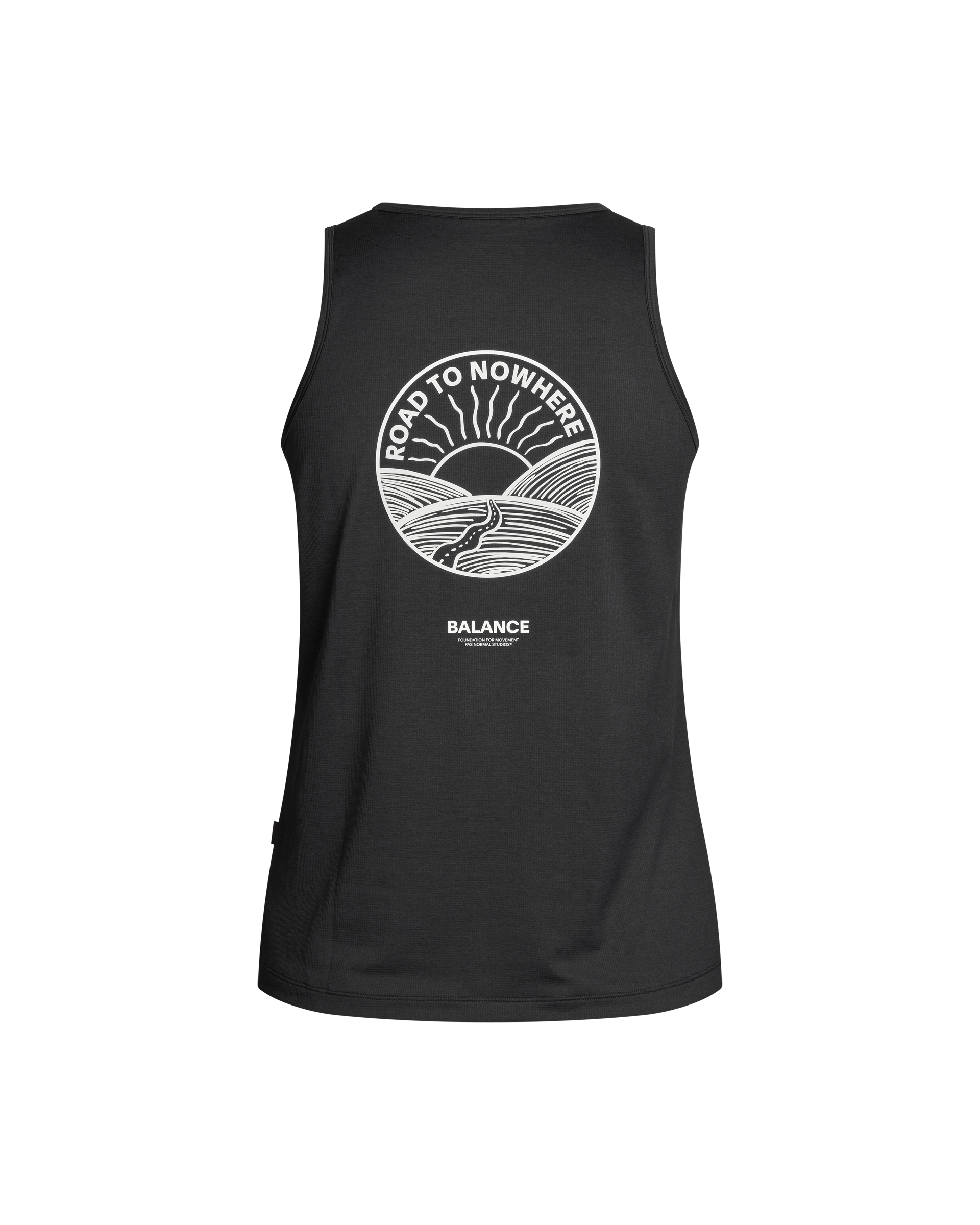 Women's Balance Singlet - Black