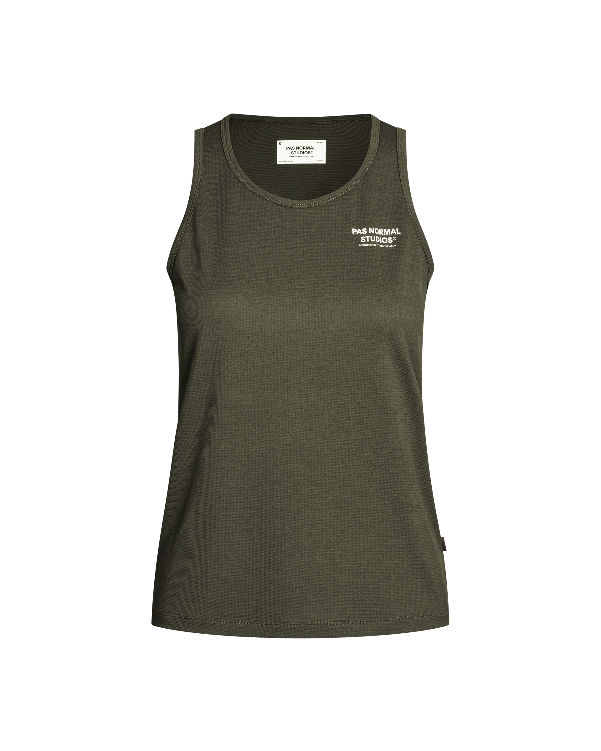 Women's Balance Singlet ND - Dark Olive