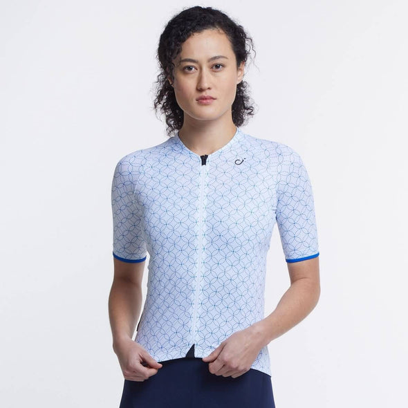 White Porcelain Geo SE Women's Jersey
