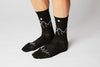 #11_04 Mountain Socks - Black / Neon
