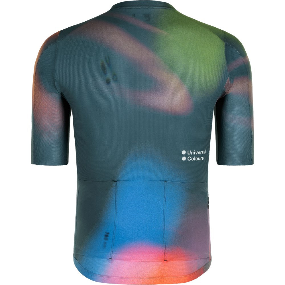 Men’s Spectrum Light Short Sleeve Jersey - Slate Grey/Multi Coloured