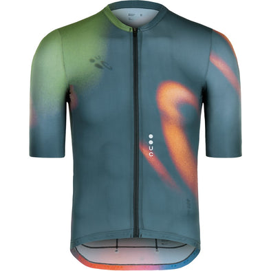 Men’s Spectrum Light Short Sleeve Jersey - Slate Grey/Multi Coloured