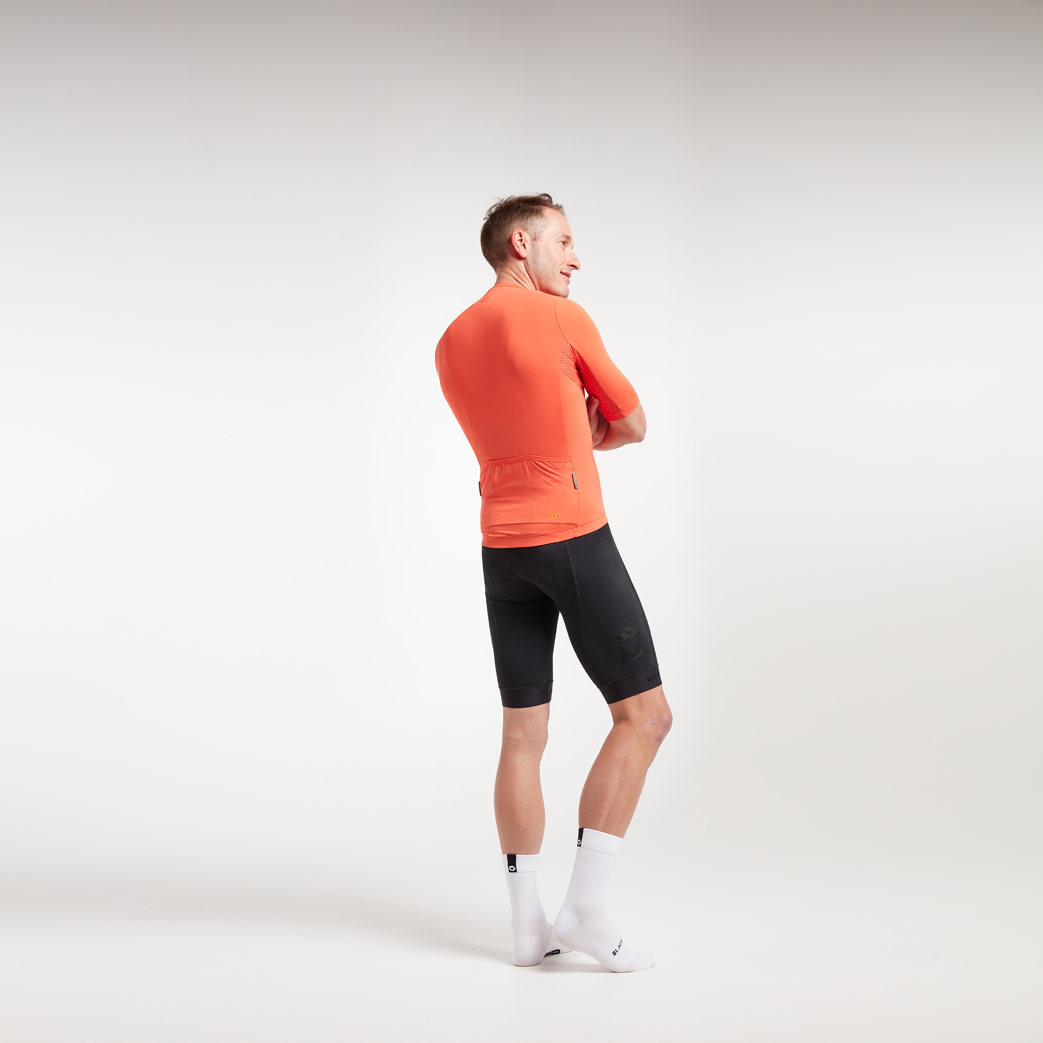 Men's Essentials Team Jersey - Mandarin Red