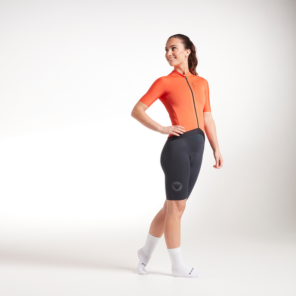 Mandarin Red WMN Integrated Women's Jersey