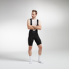 Men's Racing Seamless Bib and Brace - Black