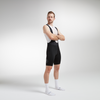 Men's Racing Seamless Bib and Brace - Black