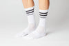 #Aero Stripes Socks - White
