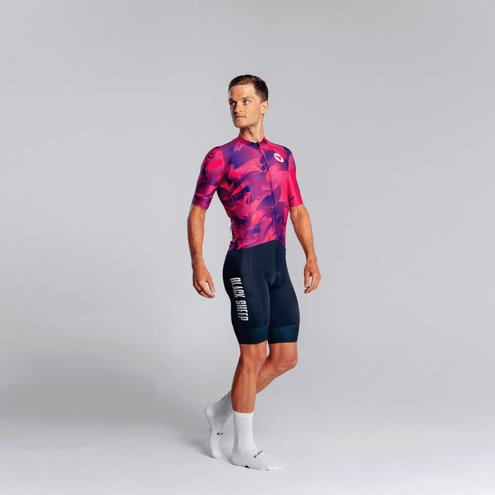 Men's Essentials Team Jersey - Pink Swirl