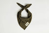 #TRIANGLE SCARF - OLIVE