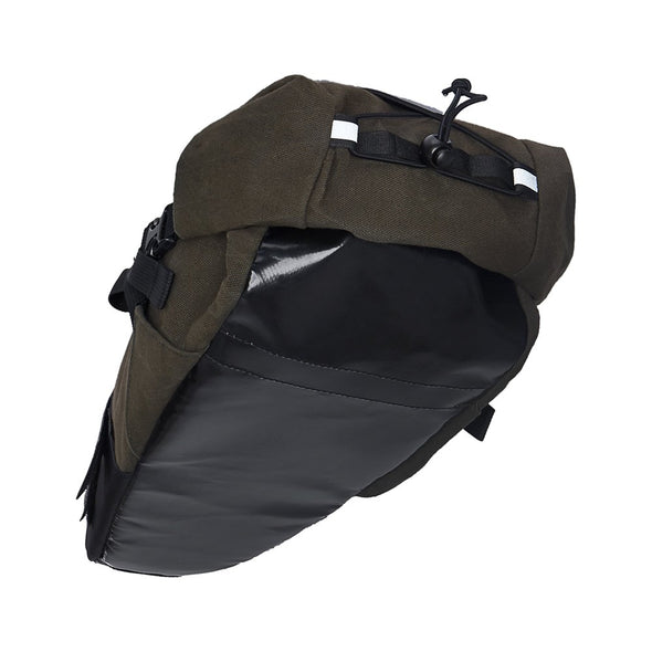 Olive Saddle Bag 13L