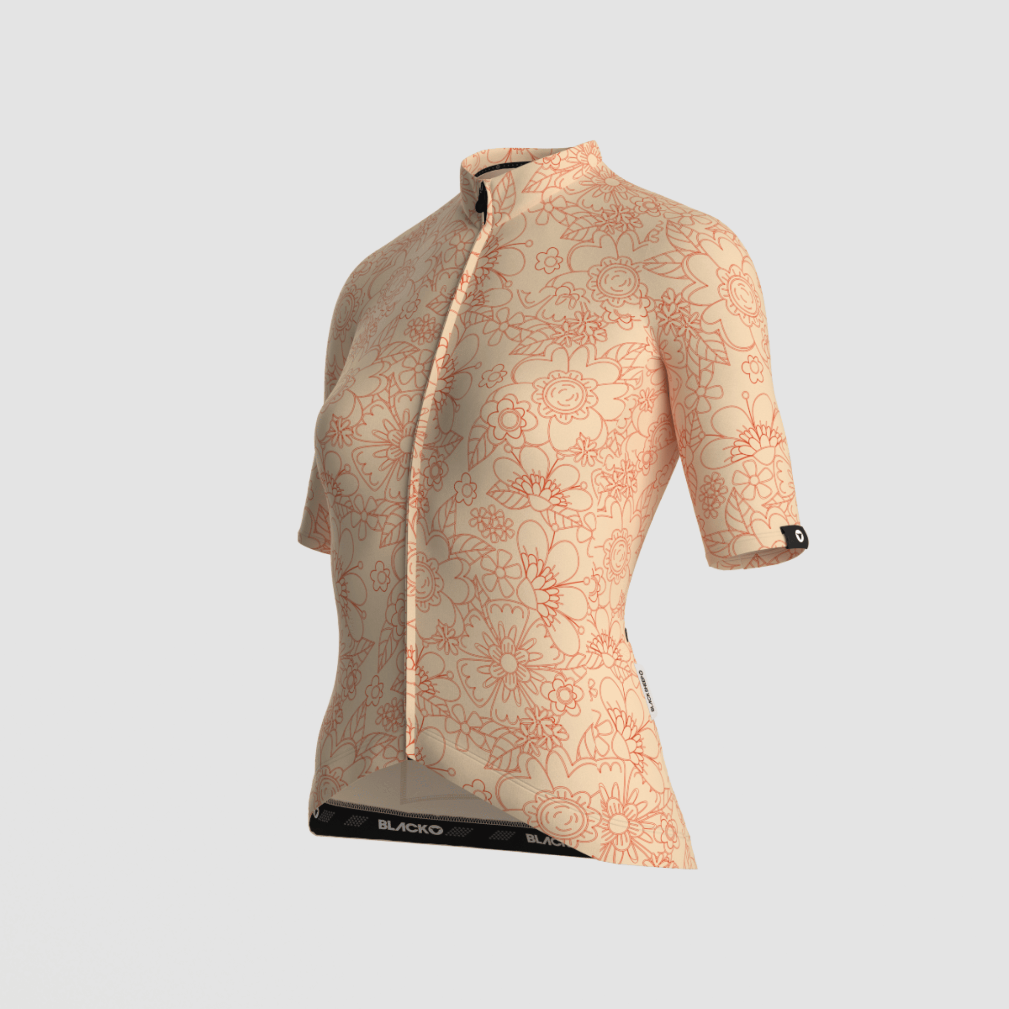 Women's Essentials Team Jersey - Mandarin Floral