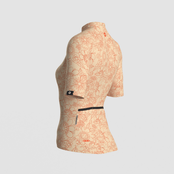 Women's Essentials TEAM Jersey - Mandarin Floral