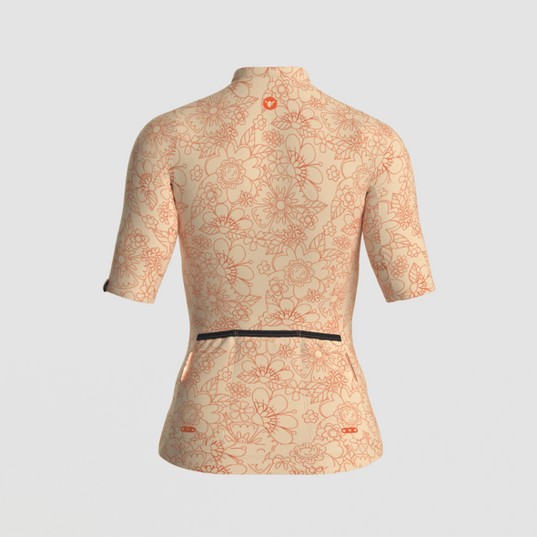 Women's Essentials TEAM Jersey - Mandarin Floral