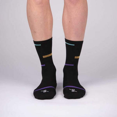 Black Laser PLTN Socks