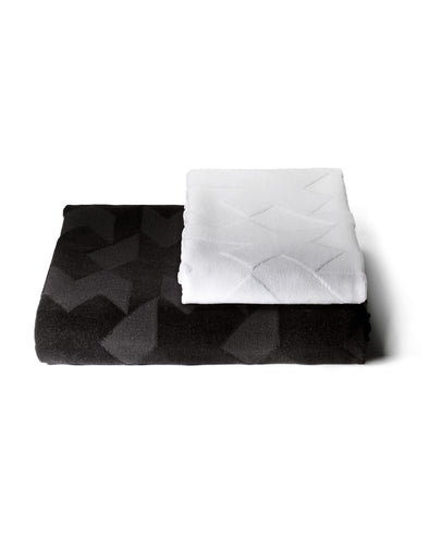 Towel Set - Black & White